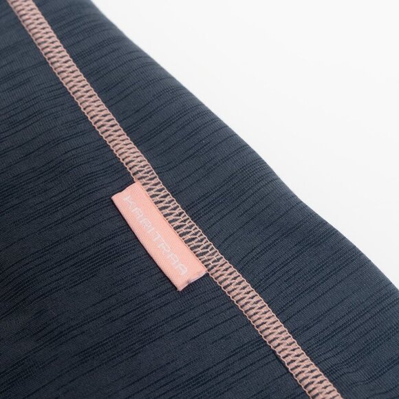 Kari Traa Long Sleeve Top Activewear Thermo Base Layer Lune Gray Pink Medium - Picture 9 of 14